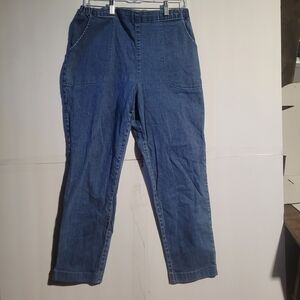 Croft & Barrow Stretch Blue Jeans Womens Large